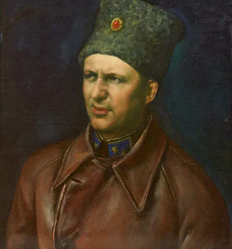 Т.Т.Хрукин. Генерал-майор авиации, командующий 8-й воздушной армией