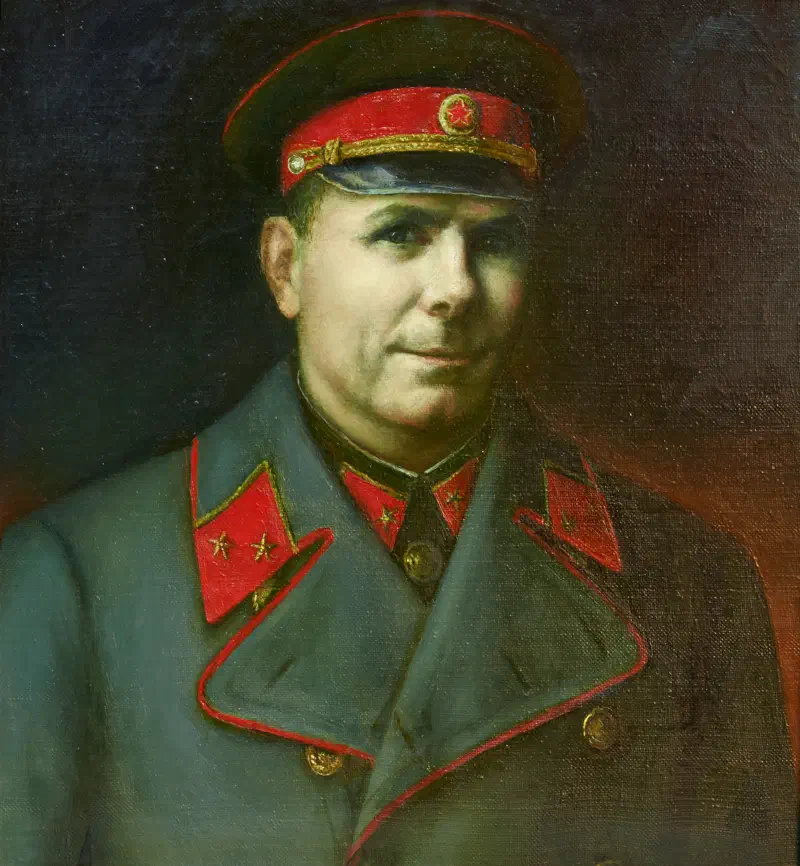 Т.К.Коломиец. Генерал-майор, командующий 51-й армией.